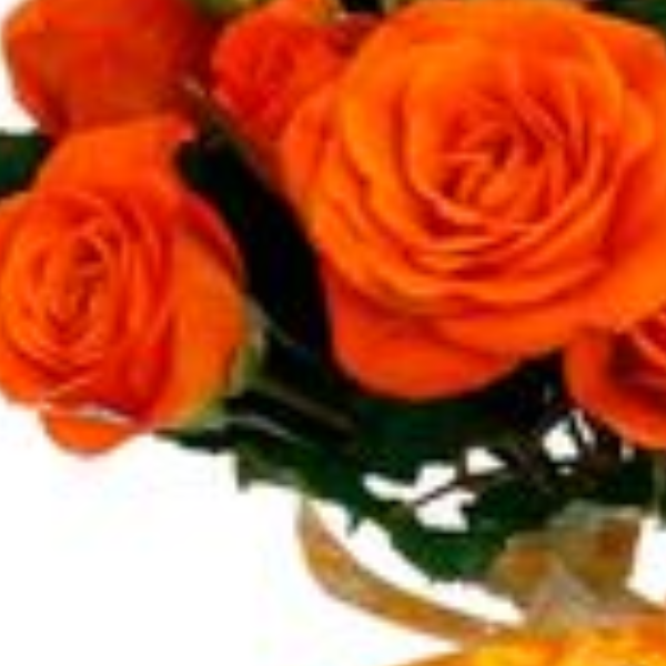Flor de Canto Laranja