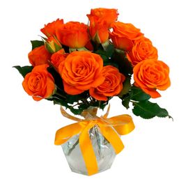 Flor de Canto Laranja