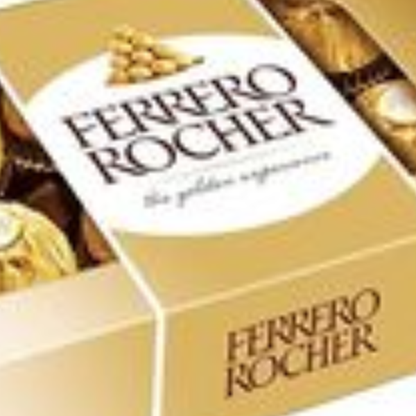 Caixa de Ferrero Rocher com 8 bombons