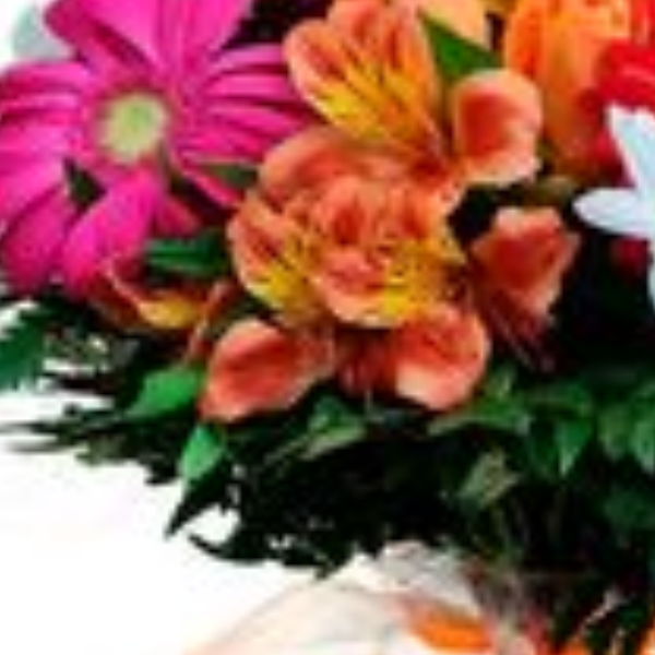 Buqu� de flores do campo no vaso