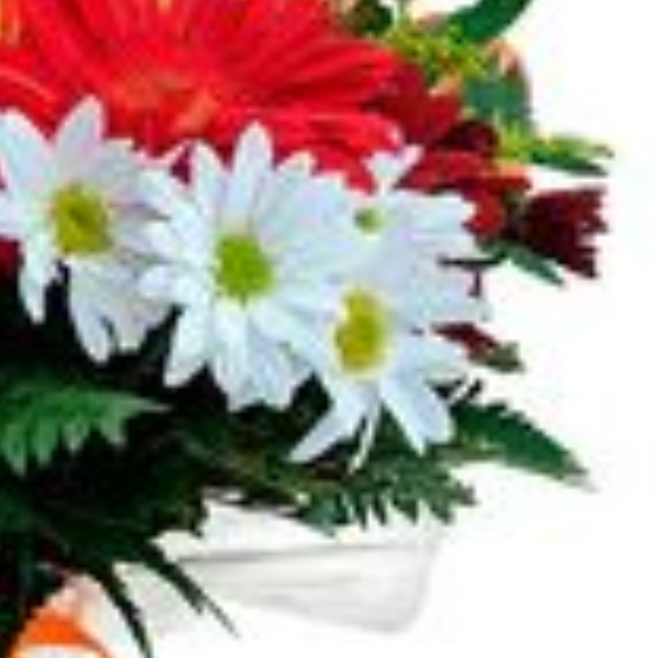 Buqu� de flores do campo no vaso
