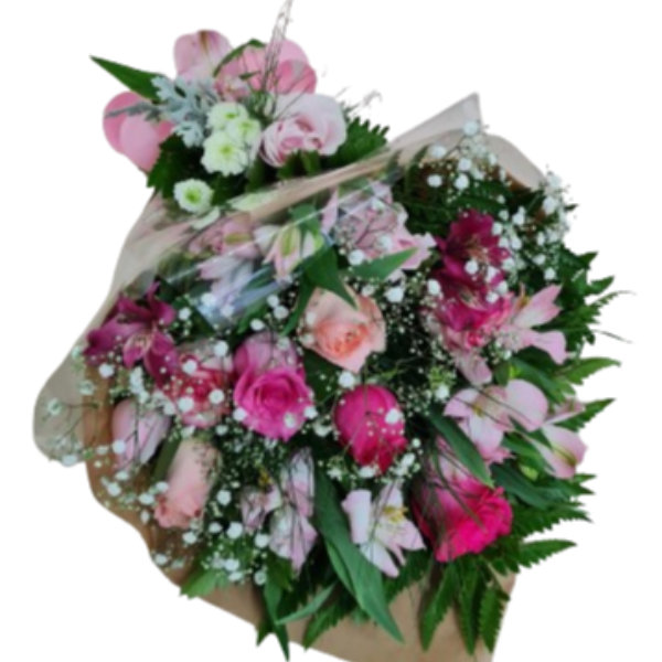 Buqu� pink e rosado Marisa