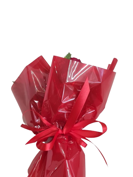 Buqu� de 3 rosas vermelhas
