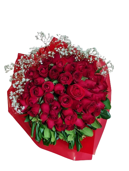 Buqu� com 48 rosas Hiorrana